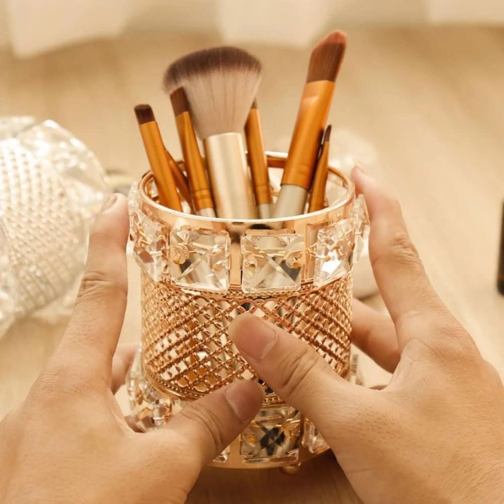 Diamond Makeup Brush Holder