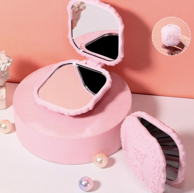 Pink Portable Mirror