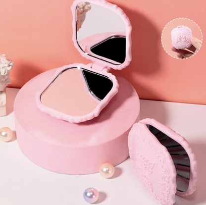 Pink Portable Mirror