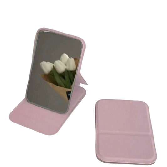Pink Portable Mirror