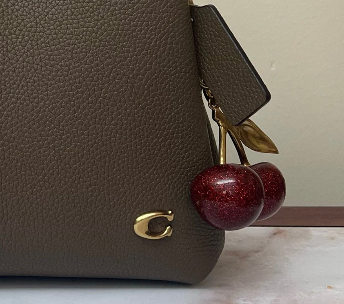 🍒 Coach Bag Charm