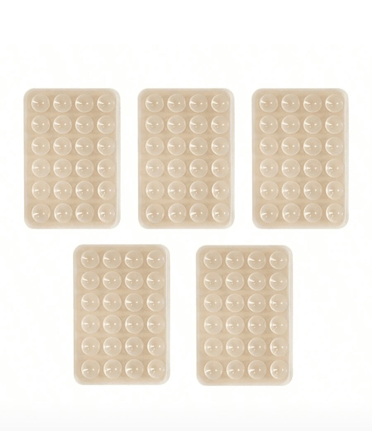 Square Transparent Mobile Suction Holder