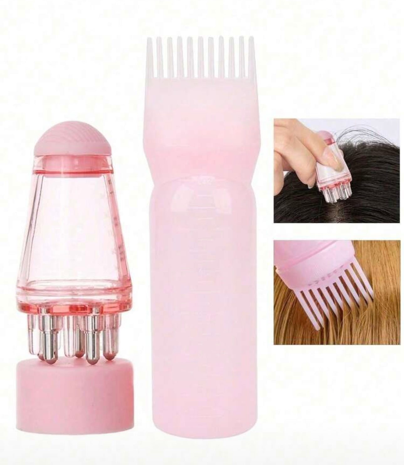 Pink Massager Hair Set