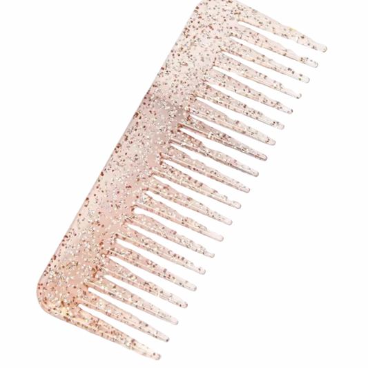 Pink Glitter Comb