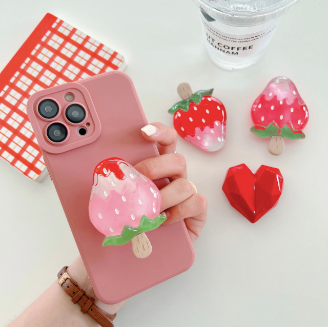 Strawberry Mobile Suction Holder
