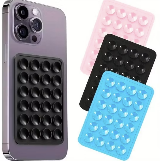 Square Transparent Mobile Suction Holder