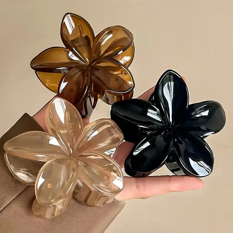 Shiny Bohemian Flower Clip