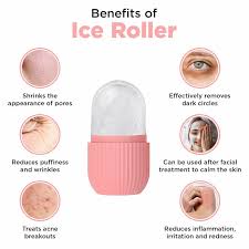 Silicone Ice Cube Face Roller