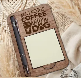 Coffee Brown Sticky Note